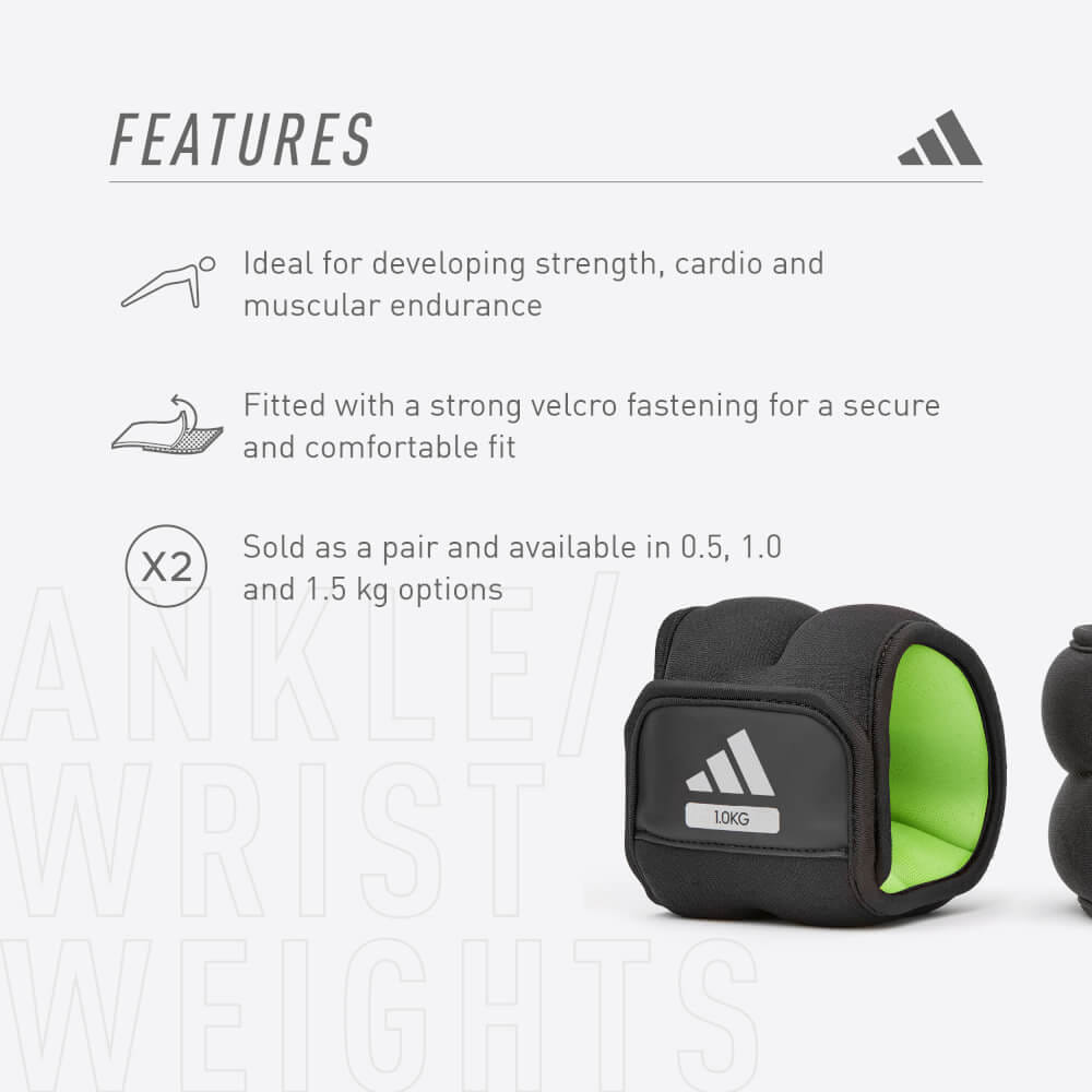 สายรัดข้อเท้า/ข้อมือถ่วงน้ำหนัก ADIDAS ADWT-12321-NL 1 กก. (คู่)_6